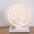 3-in-1 LED Bedside Desk Lamp with 15W Fast Wireless Charger & Speaker, Stepless Dimmable-5