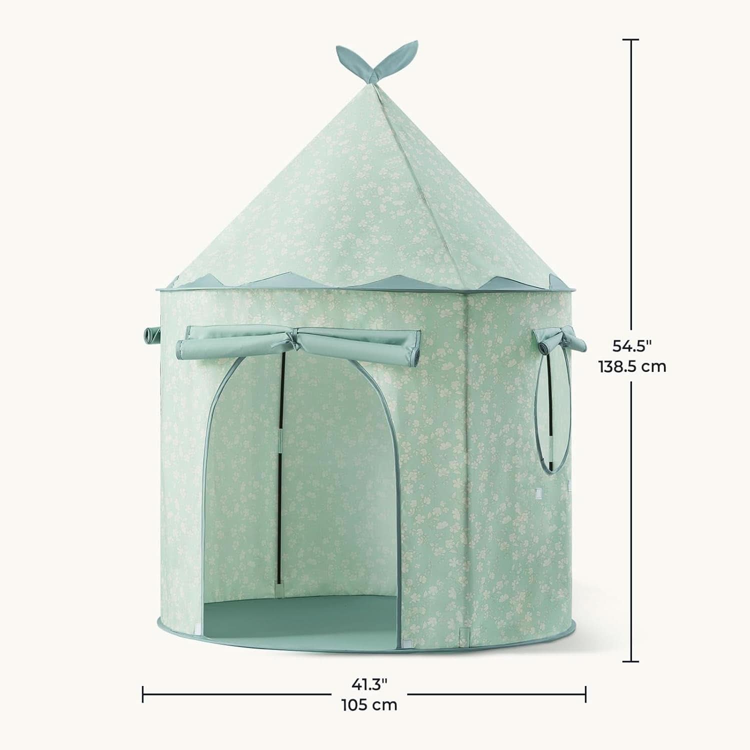 Green Kids Portable Indoor Multifunctional Play Tent-4