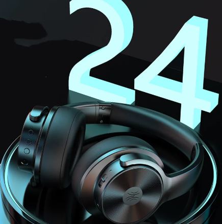 Wireless Bluetooth Headset with ANC & Subwoofer Sound