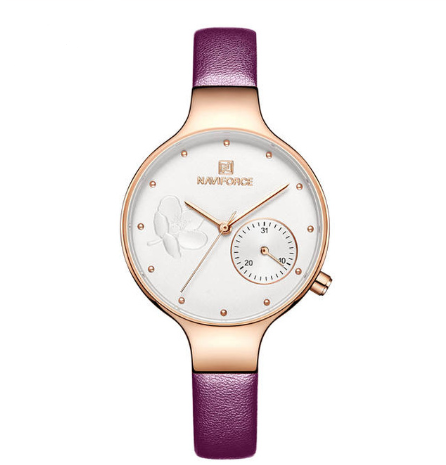 Multifunctional Quartz Leather Strap Watch