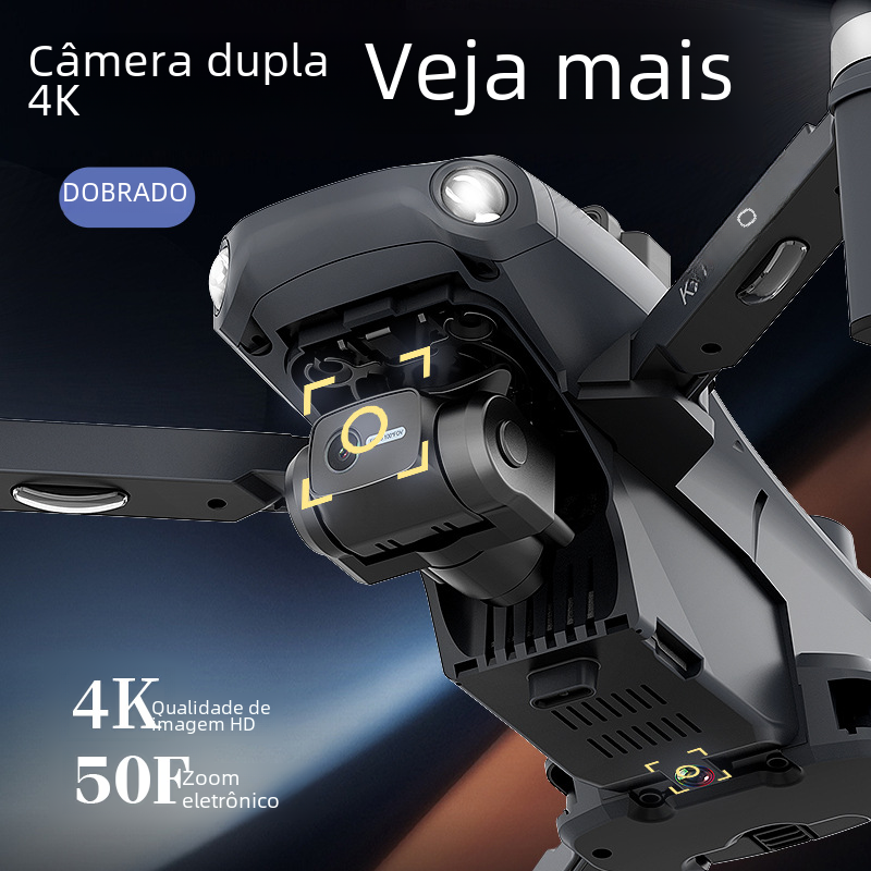 KF106 Laser 360° Obstacle Avoidance GPS Drone Toy