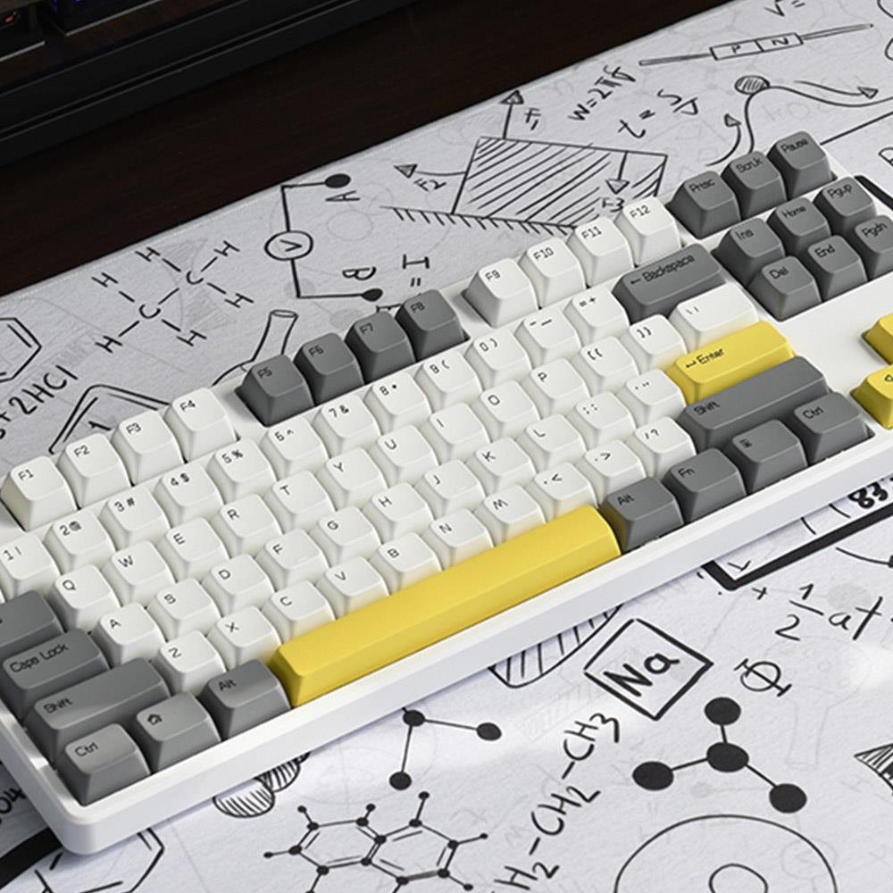 Three-Mode Hot-Swappable 87-Key Mechanical Keyboard