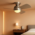 Premium Architectural Ceiling Fan 34Inch Brushed Nickel Finish-0
