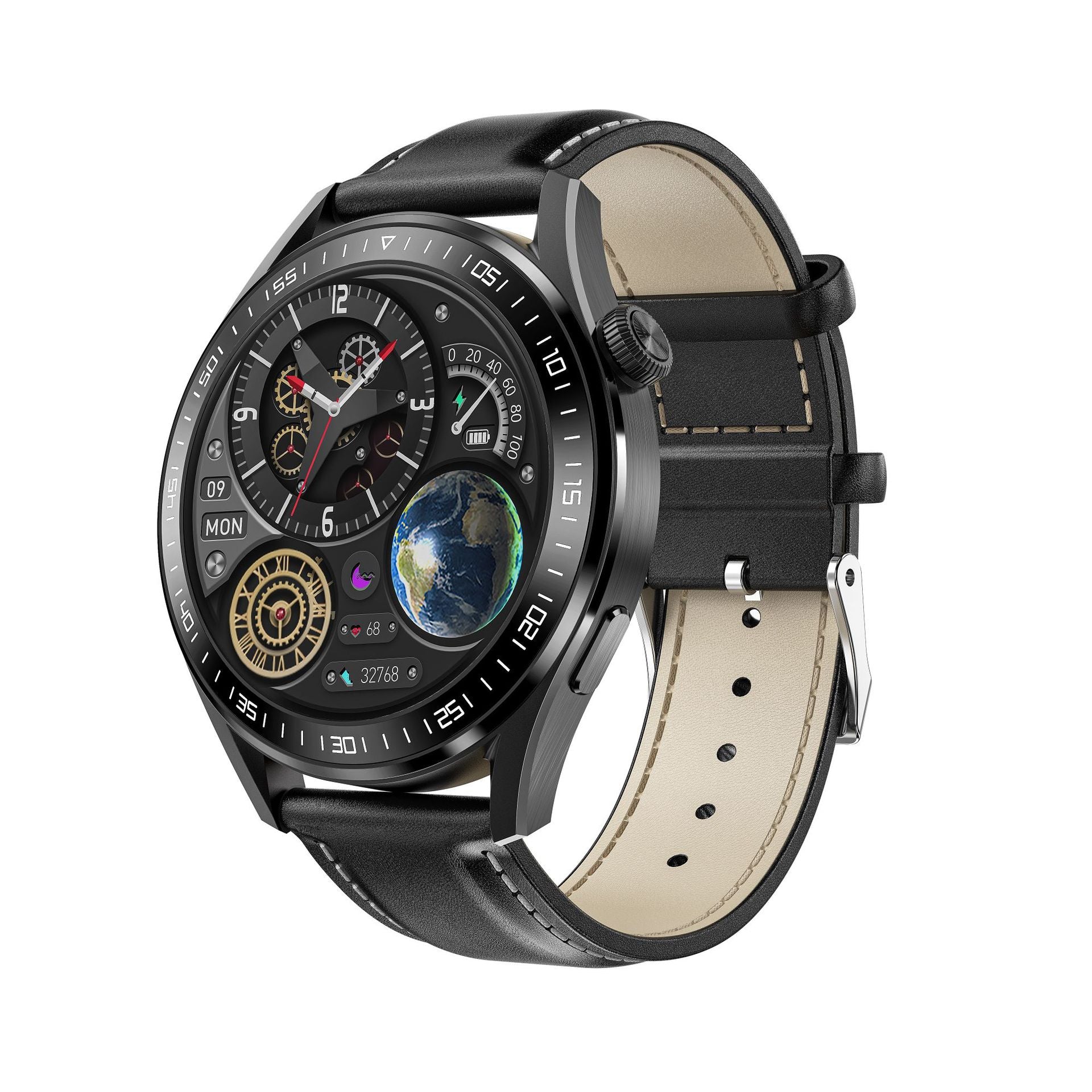 Waterproof Sports Silicone Smart Watch