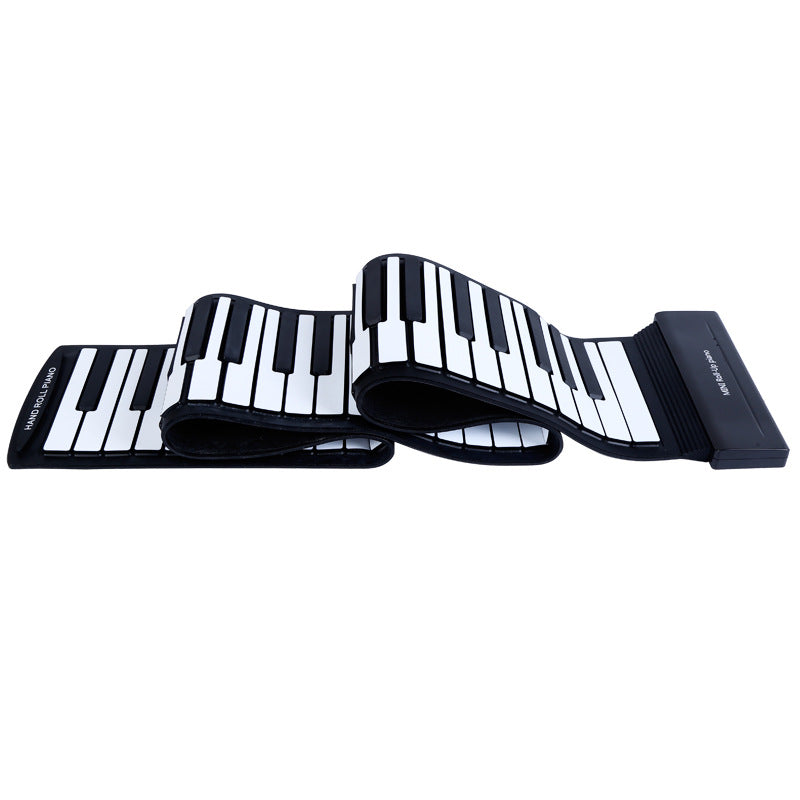 Portable Hand-Rolled 88-Key MIDI Soft Keyboard