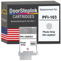DoorStepInk Brand for Canon PFI-103 130mL Photo Gray Remanufactured in the USA Ink Cartridge-0