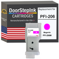 DoorStepInk Brand for Canon PFI-206 300mL Magenta PFI-206M Remanufactured in the USA Ink Cartridge-0