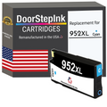 DoorStepInk Brand for HP 952XL (L0S61AN) Cyan Remanufactured in the USA Ink Cartridge, L0S61AN-0