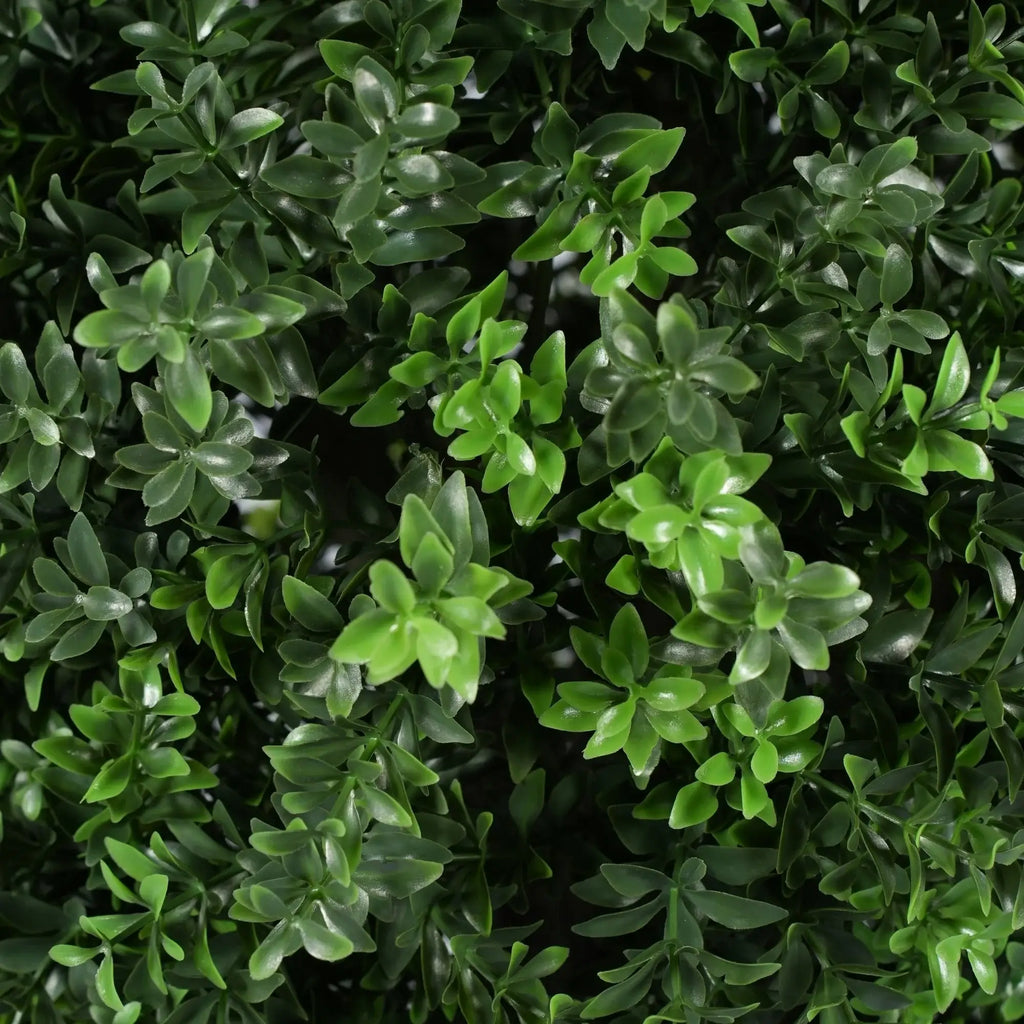 Potted Boxwood Shrub Artificial Topiary Set of 2 – UV Resistant-3