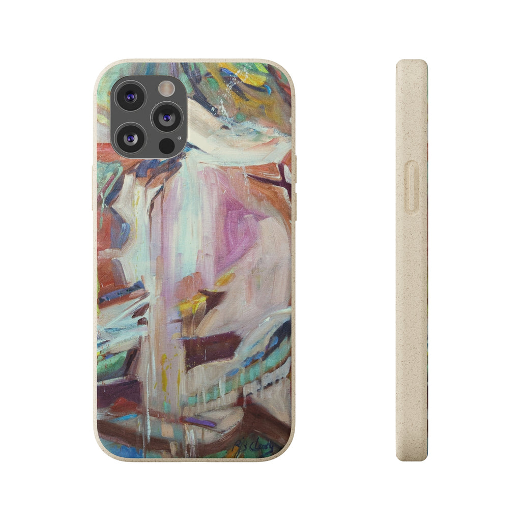 Biodegradable Phone Case with 'All Seasons' Abstract Original Artwork by Barbara Cleary-19