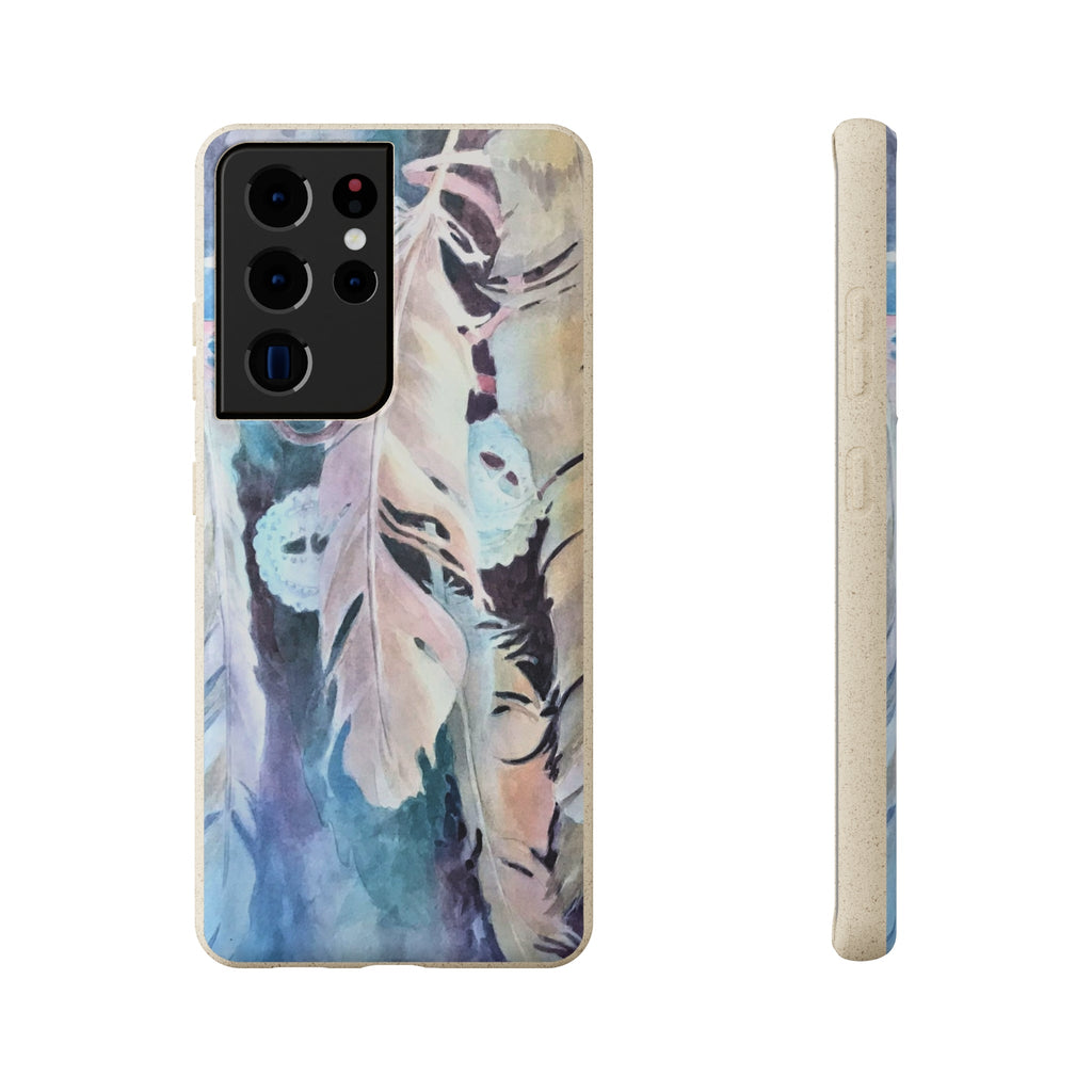 Biodegradable Phone Case with 'Conchos' Watercolor Original Artwork by Barbara Cleary-44