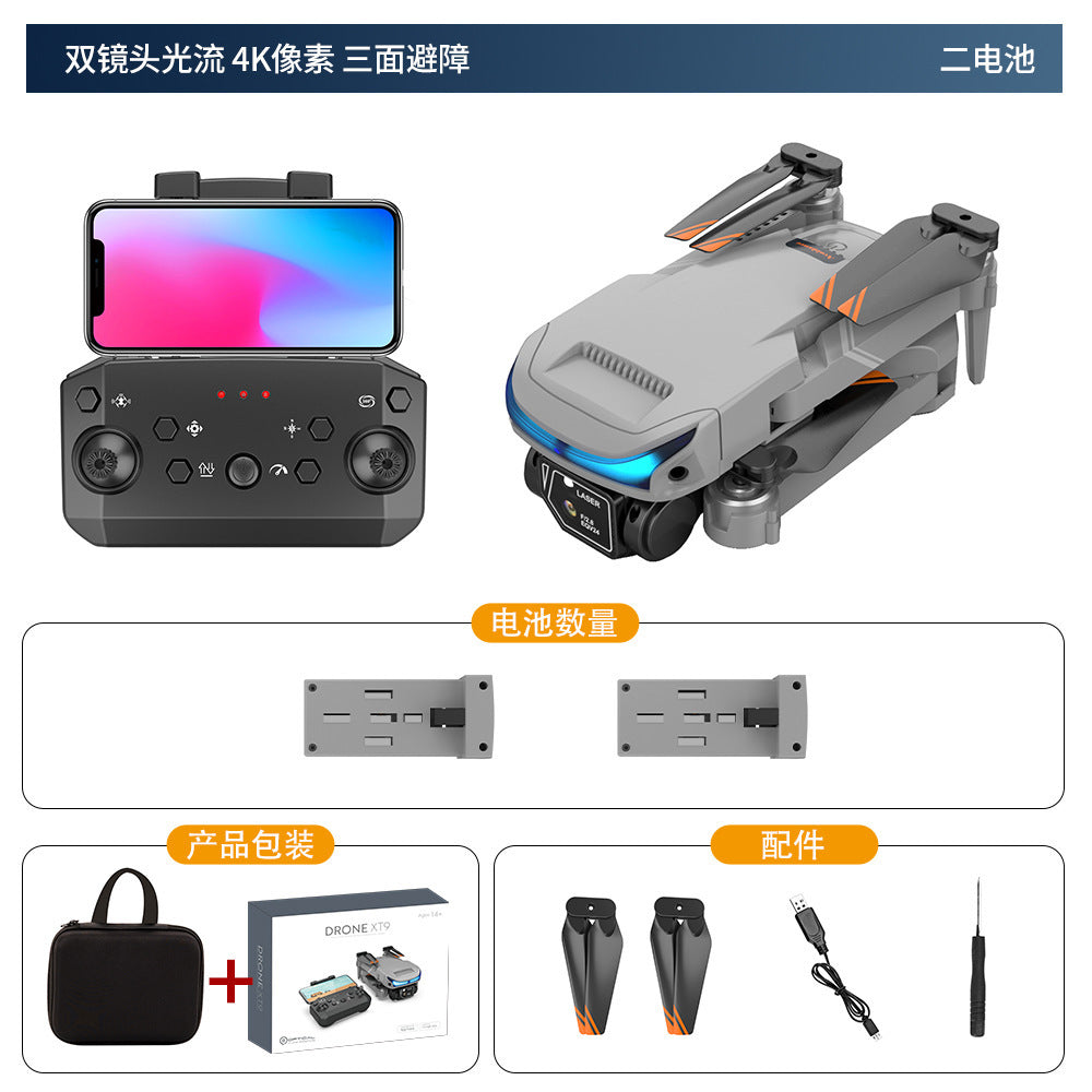 XT9 HD Dual Camera Quadcopter Drone with Altitude Hold