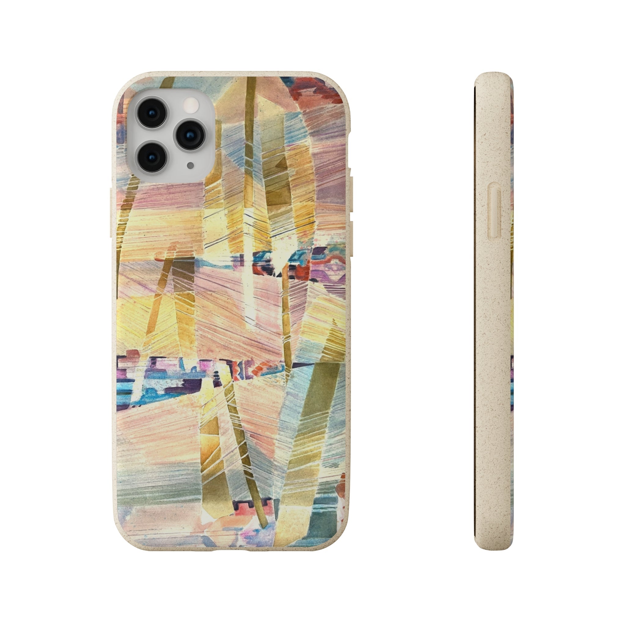 Biodegradable Phone Case with 'Loom Series' Abstract Original Artwork by Barbara Cleary-32