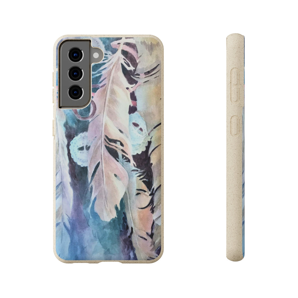 Biodegradable Phone Case with 'Conchos' Watercolor Original Artwork by Barbara Cleary-42