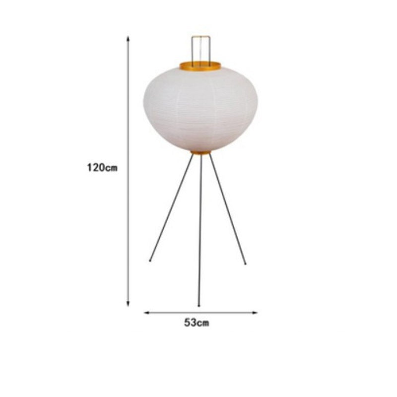 Japanese Wabi-Sabi Rice Paper Table Lamp-3