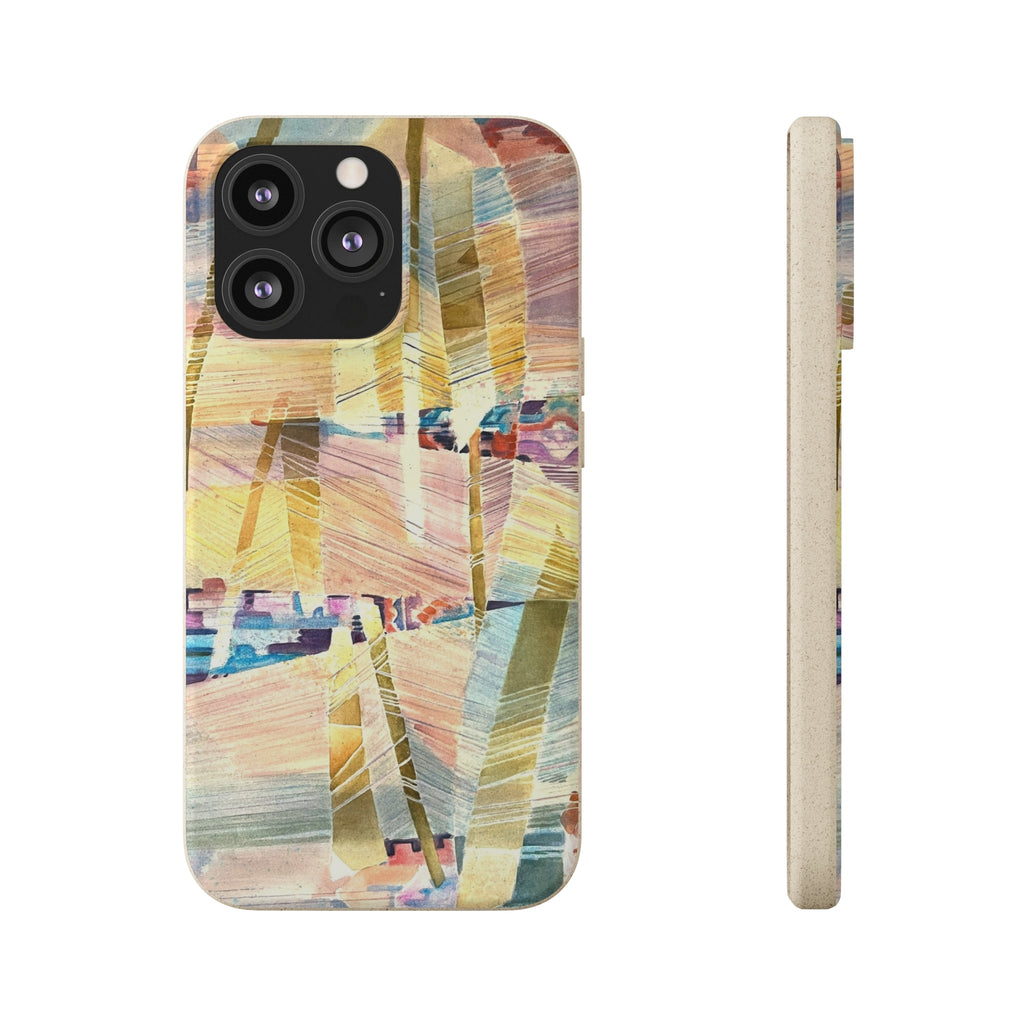 Biodegradable Phone Case with 'Loom Series' Abstract Original Artwork by Barbara Cleary-25
