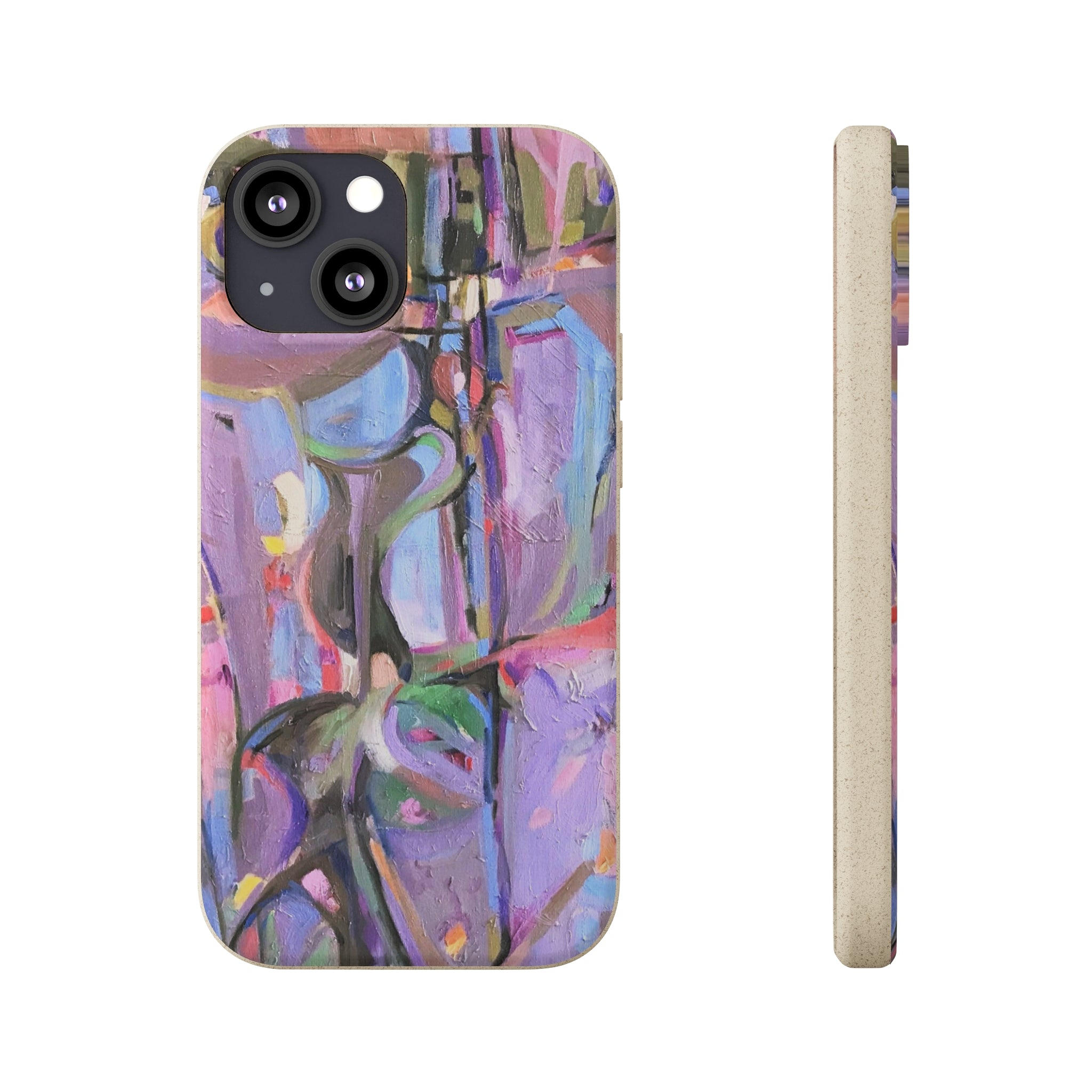 Biodegradable Phone Case with 'Passages' Abstract Original Artwork by Barbara Cleary-14
