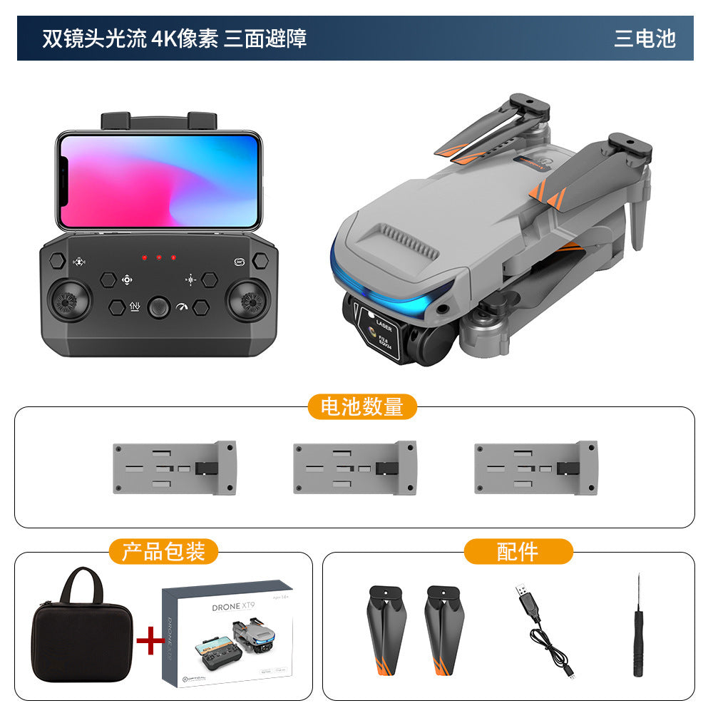 XT9 HD Dual Camera Quadcopter Drone with Altitude Hold