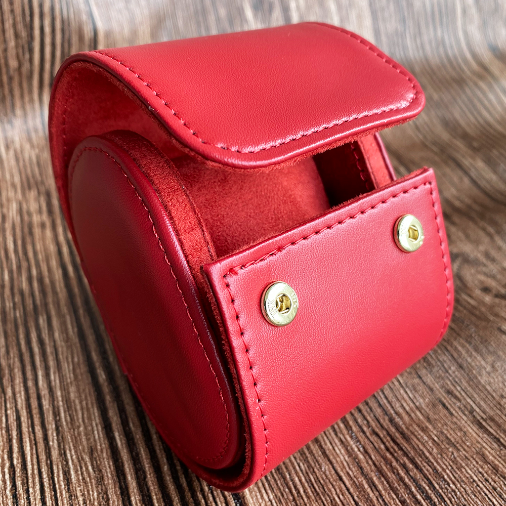 Leather Travel Watch Case