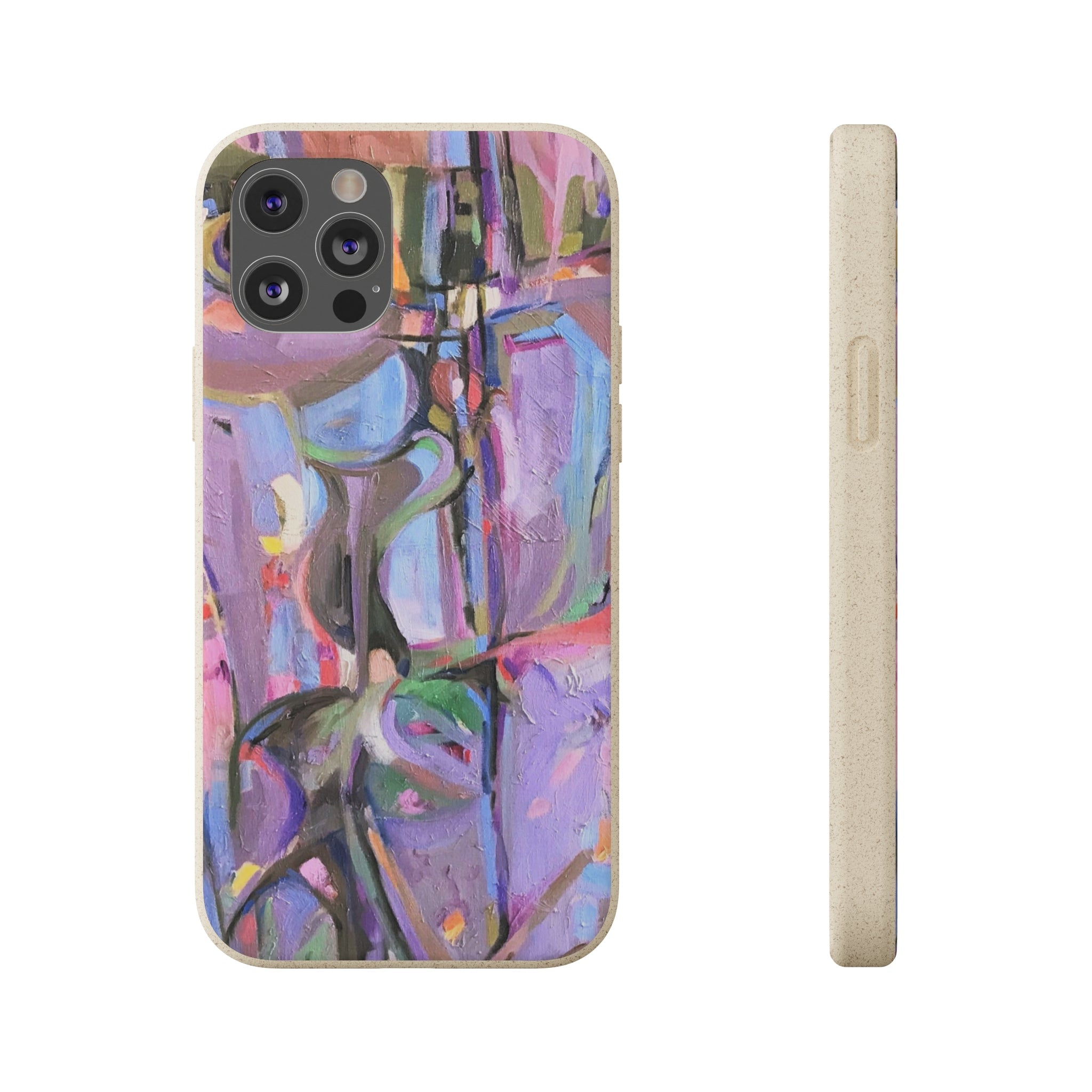Biodegradable Phone Case with 'Passages' Abstract Original Artwork by Barbara Cleary-29