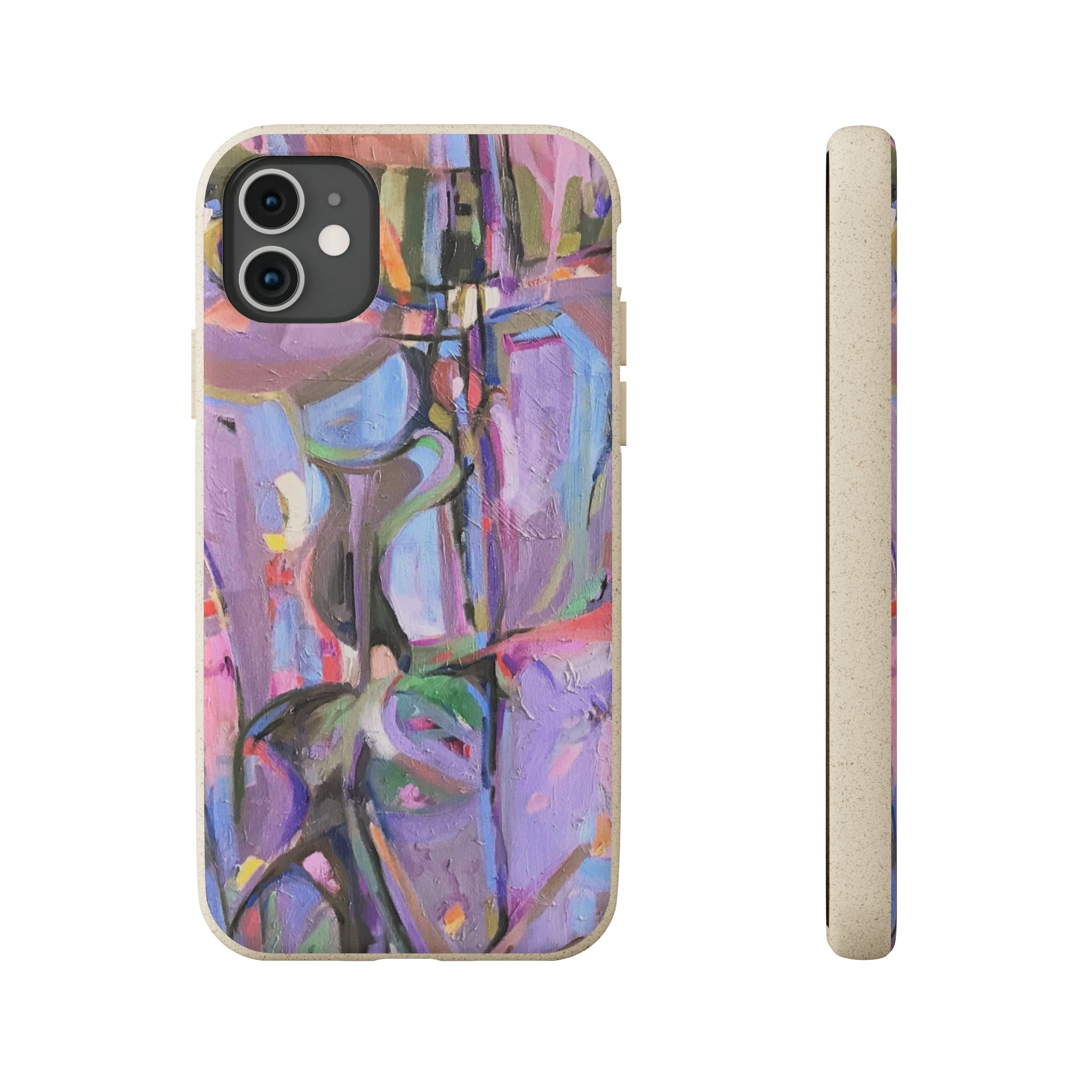 Biodegradable Phone Case with 'Passages' Abstract Original Artwork by Barbara Cleary-31