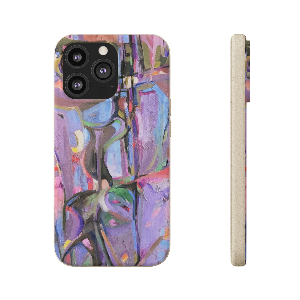 Biodegradable Phone Case with 'Passages' Abstract Original Artwork by Barbara Cleary-15
