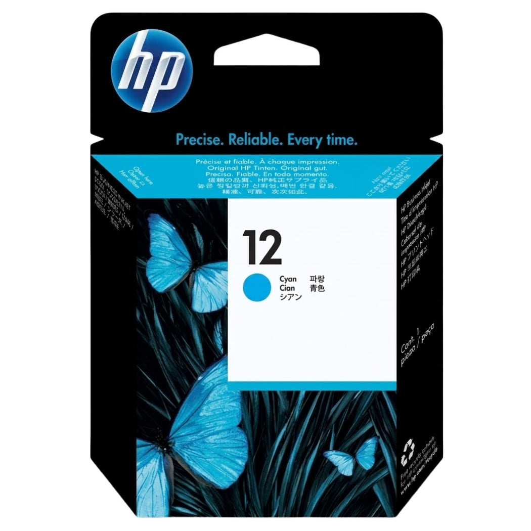 HP 12 (C5024A) Cyan Printhead-0