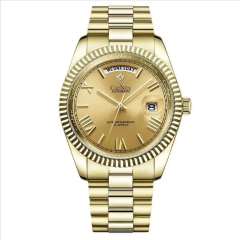 Men's Stainless Steel Sapphire Watch