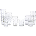 Gibson Home 16 Piece Lattice Glassware Drinkware Set-0