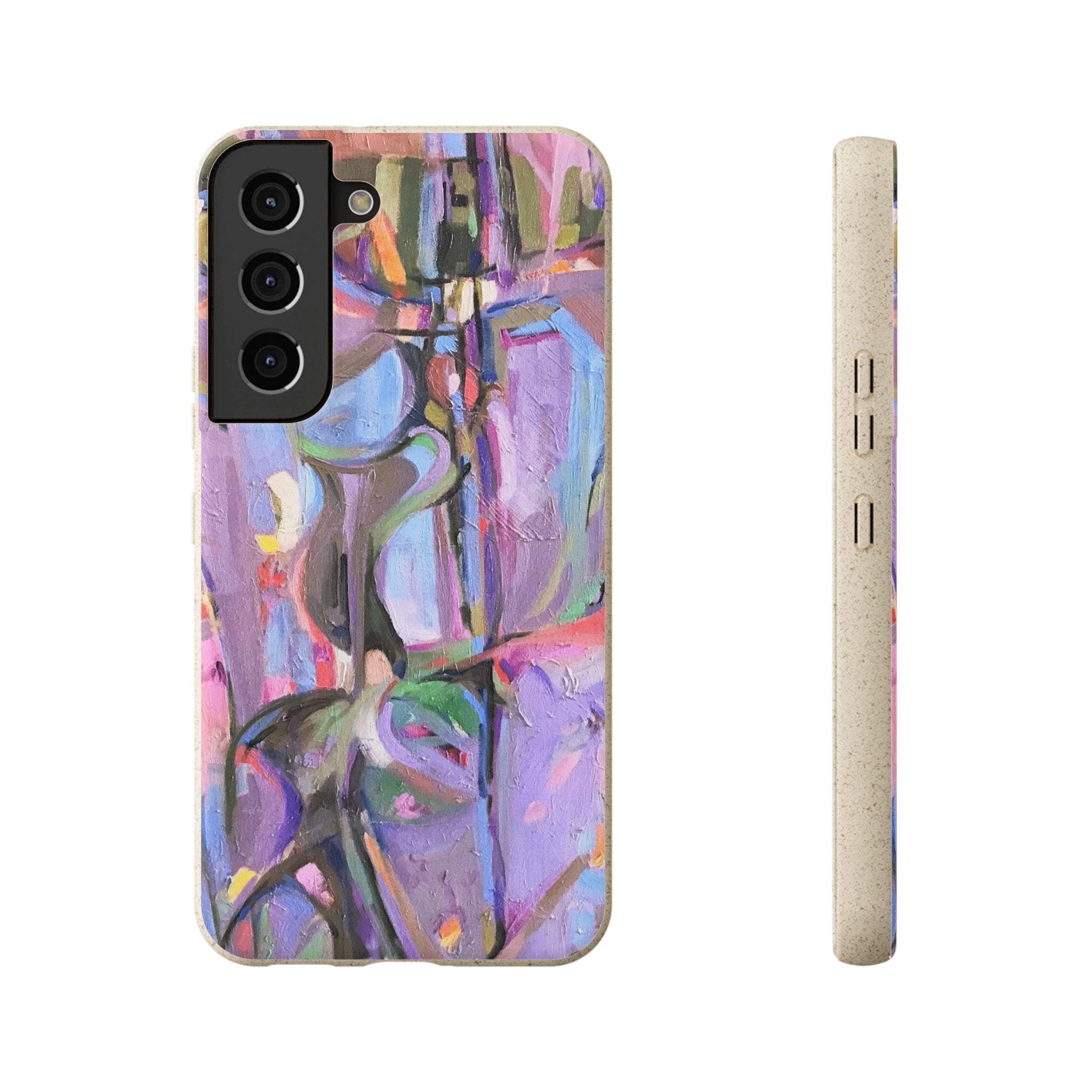 Biodegradable Phone Case with 'Passages' Abstract Original Artwork by Barbara Cleary-33