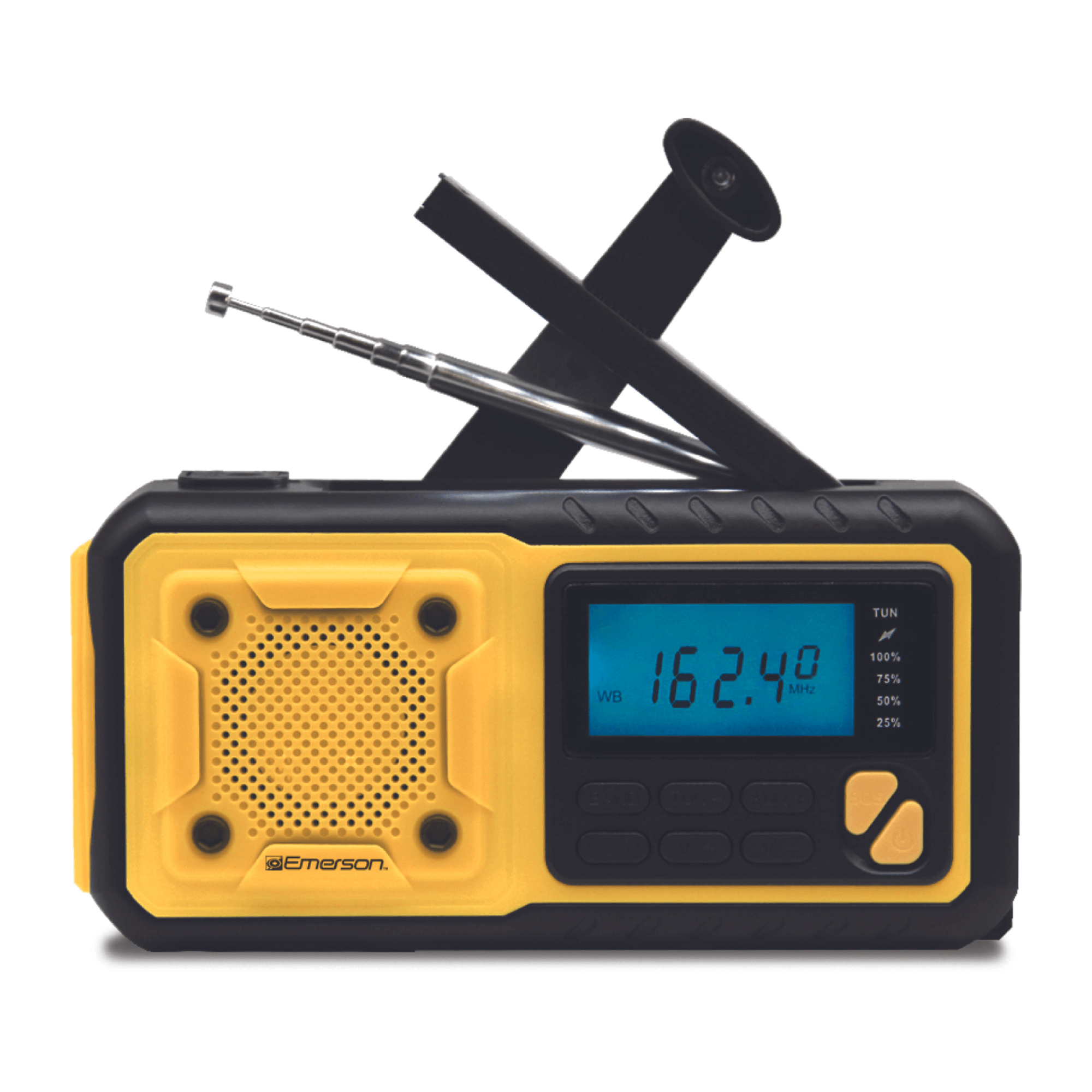 Emerson Emergency AM / FM Radio with Weather Band / Flashlight / Power Bank-0
