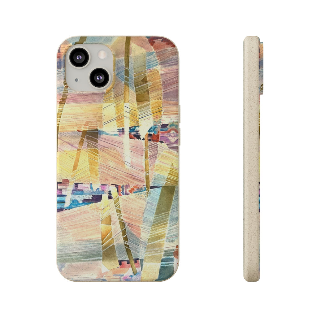 Biodegradable Phone Case with 'Loom Series' Abstract Original Artwork by Barbara Cleary-23