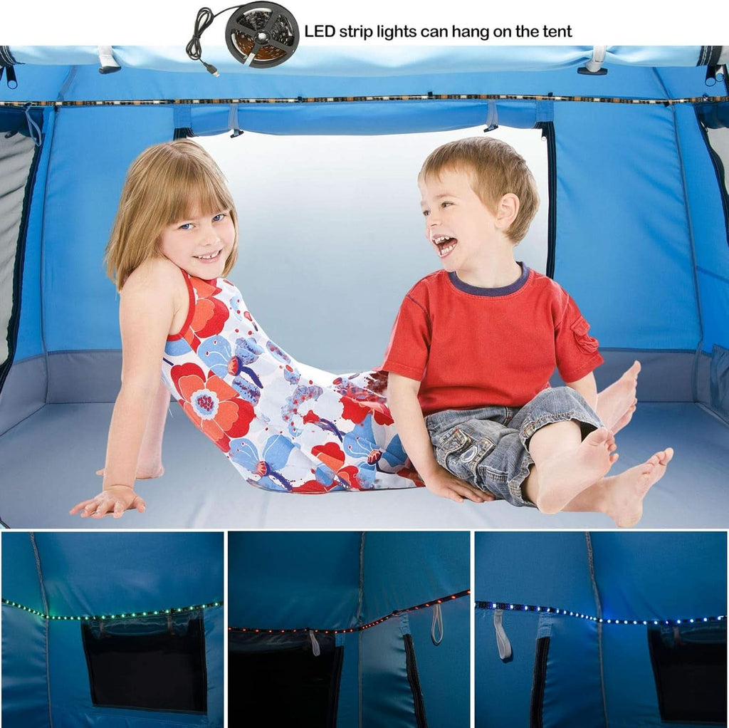 Tran sportable Kids Play Tent With Illuminated LED Features-3