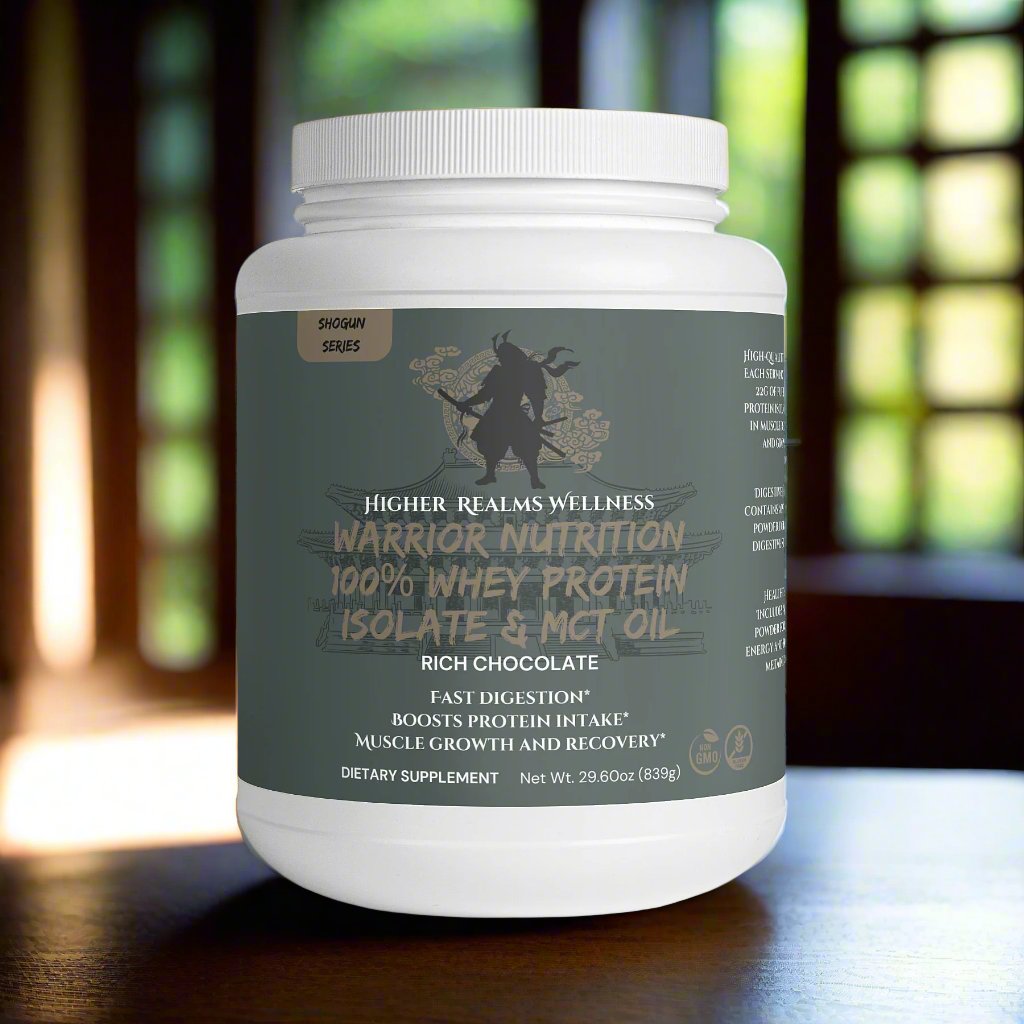 Warrior Nutrition 100% Whey Protein Isolate & MCT Oil (Rich Chocolate)-0