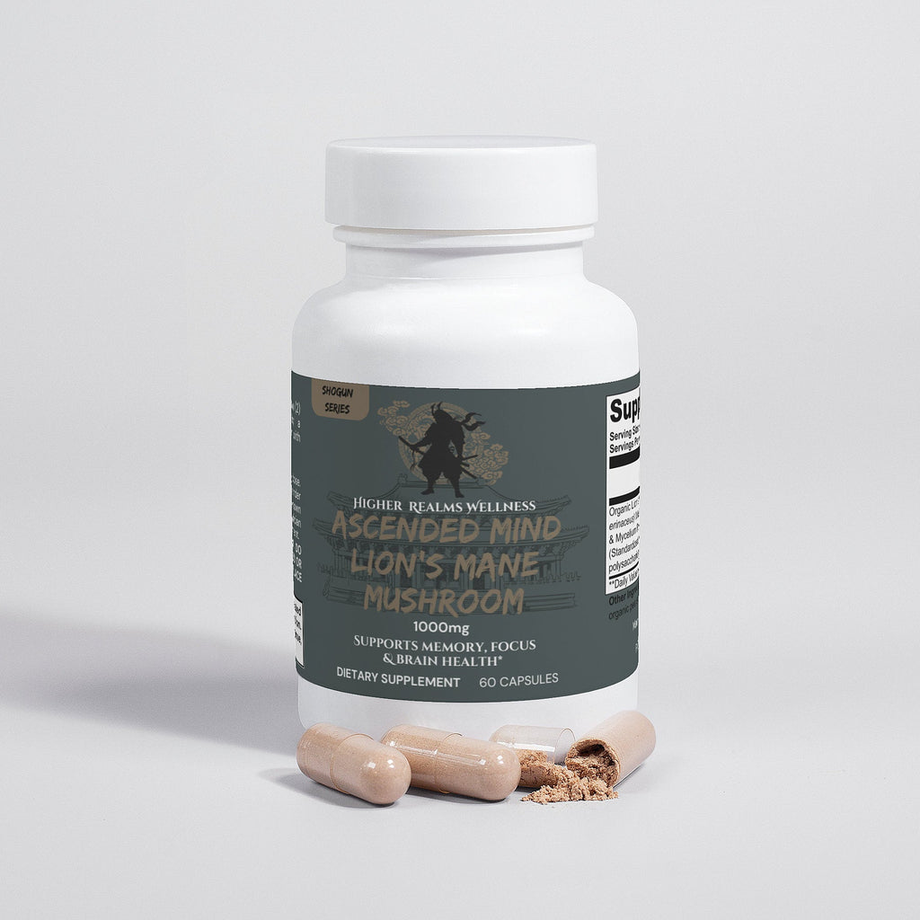 Ascended Mind Lion's Mane Mushroom-1