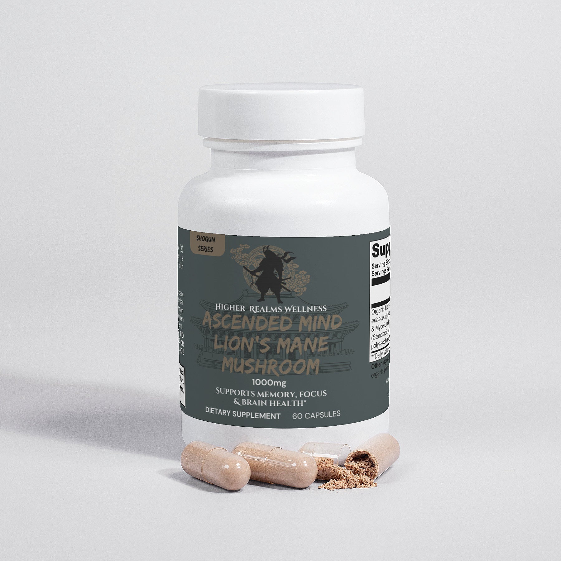 Ascended Mind Lion's Mane Mushroom-1
