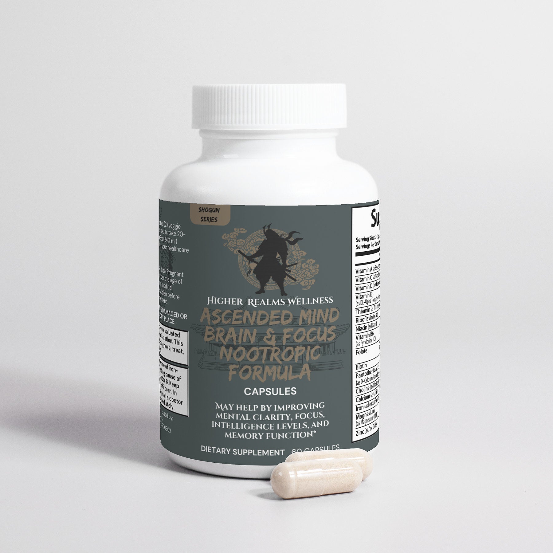 Ascended Mind Brain & Focus Nootropic Formula-1