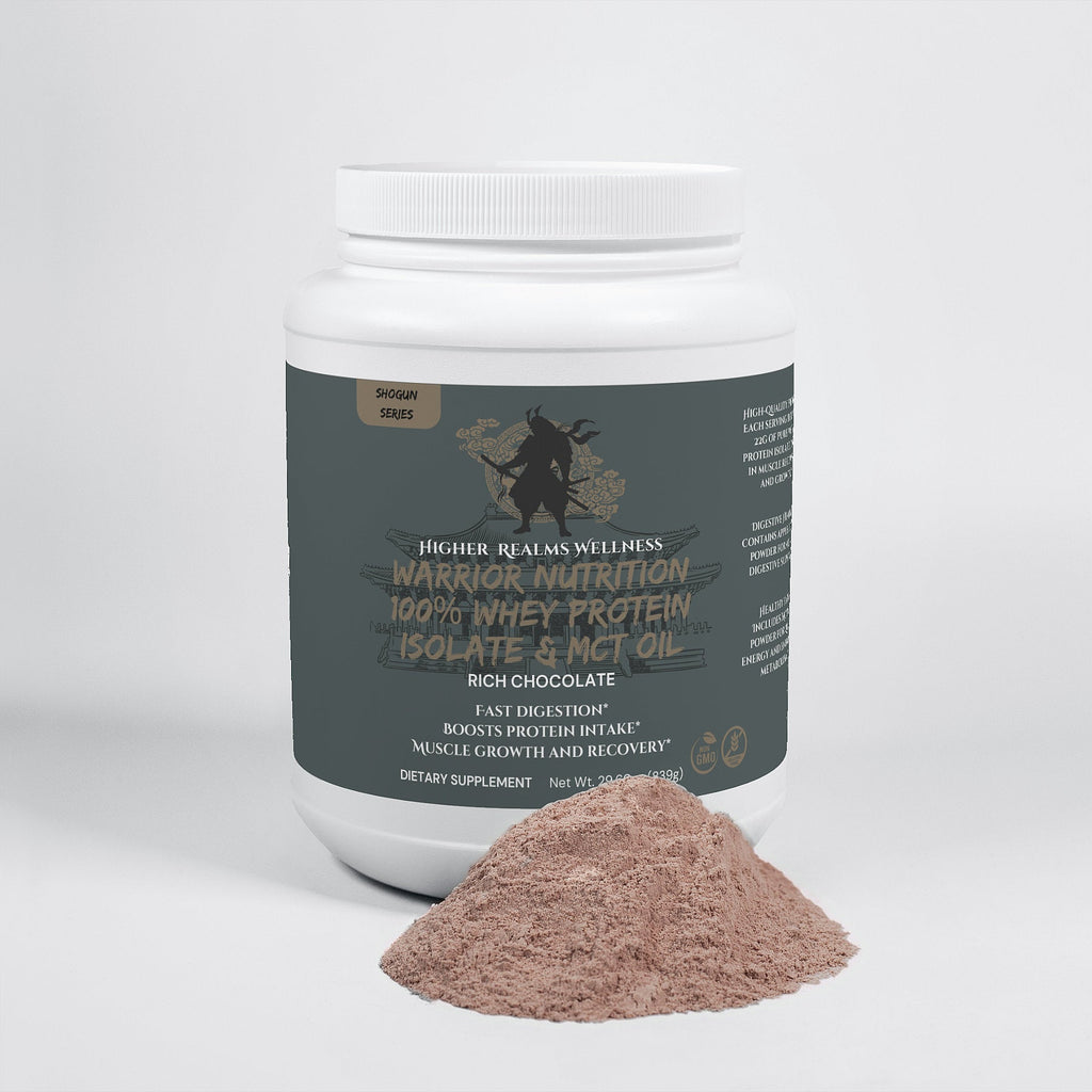 Warrior Nutrition 100% Whey Protein Isolate & MCT Oil (Rich Chocolate)-1