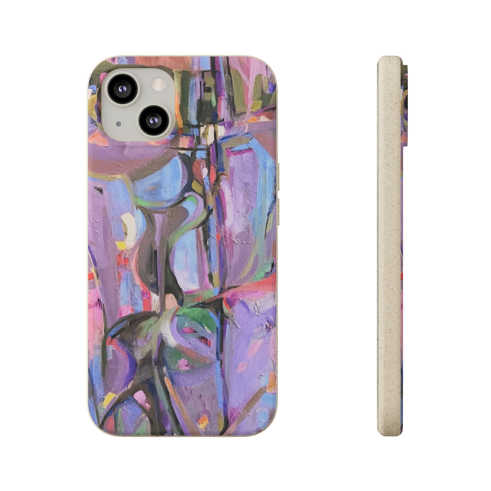 Biodegradable Phone Case with 'Passages' Abstract Original Artwork by Barbara Cleary-13