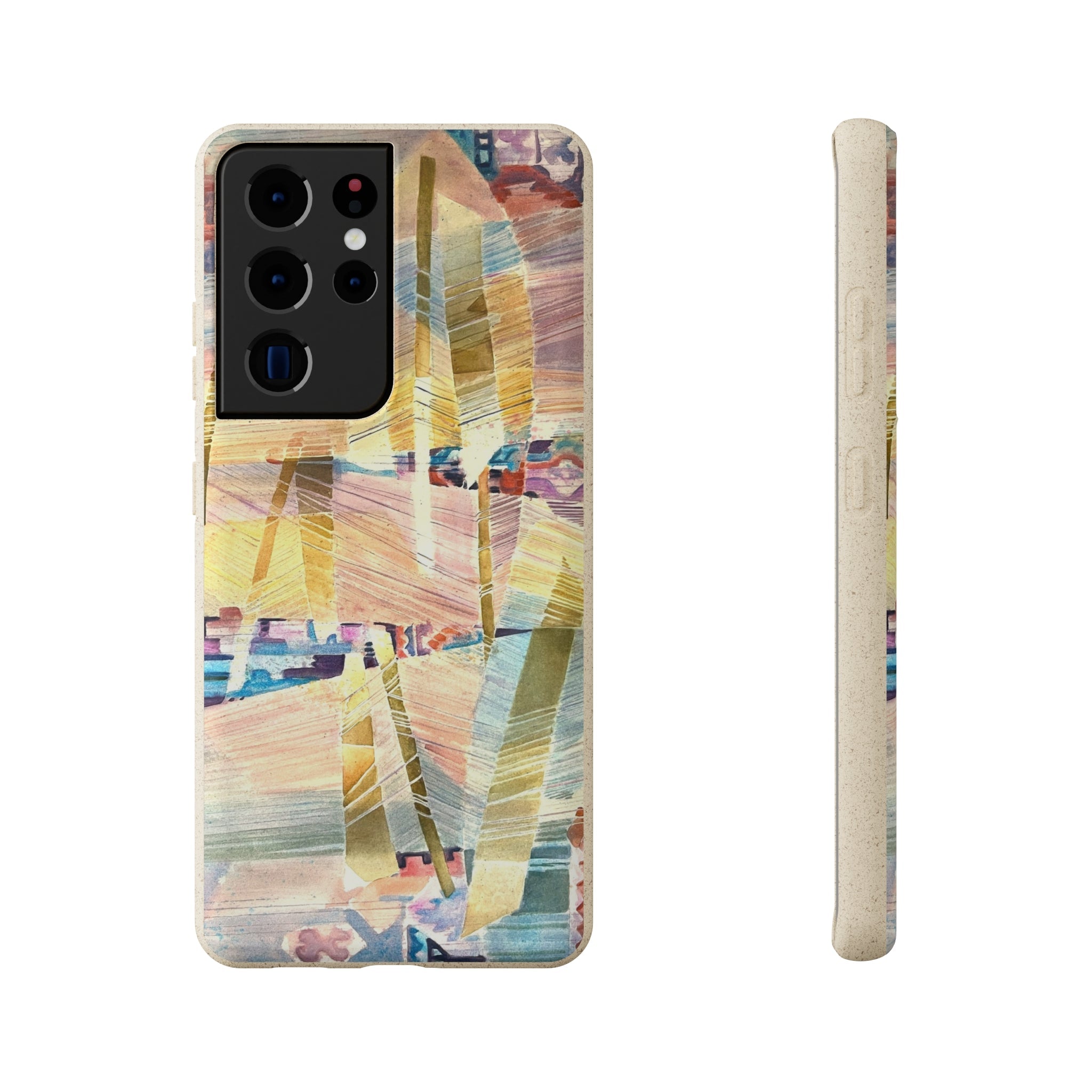 Biodegradable Phone Case with 'Loom Series' Abstract Original Artwork by Barbara Cleary-44