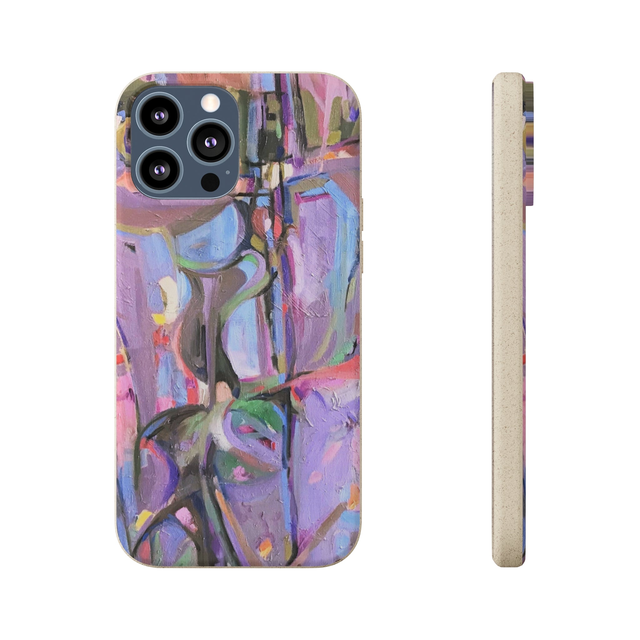 Biodegradable Phone Case with 'Passages' Abstract Original Artwork by Barbara Cleary-16