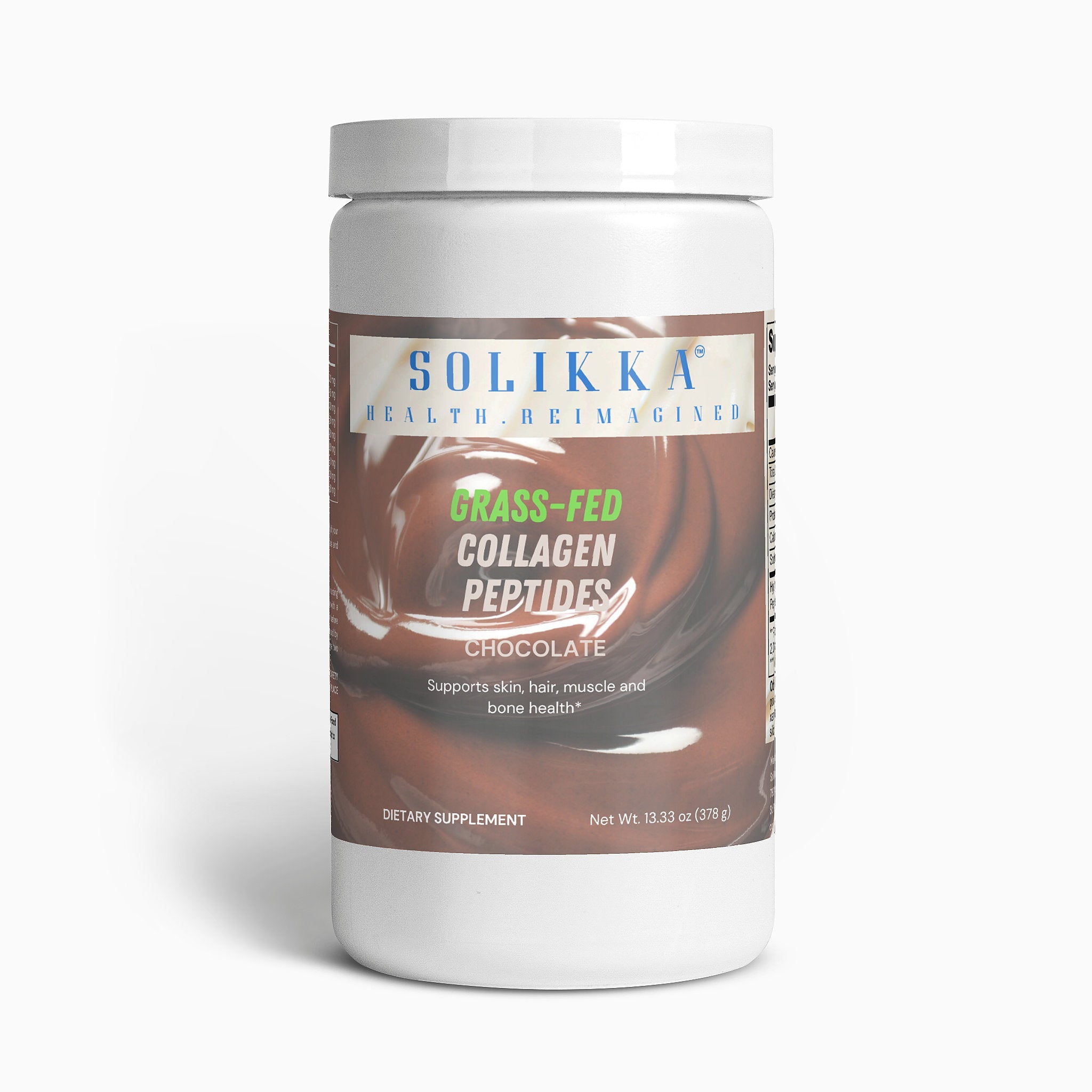 Grass-Fed Collagen Peptides Powder (Chocolate)-0