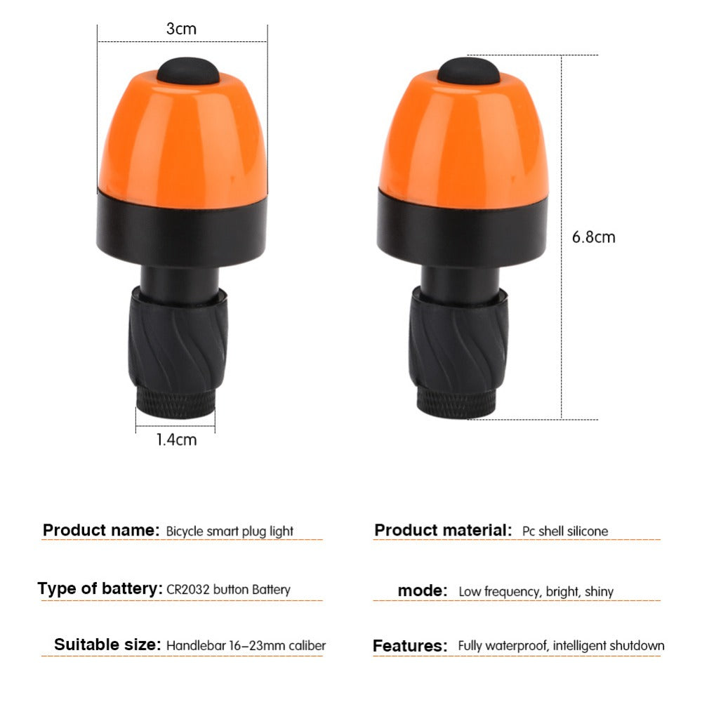 Handlebar Turn Signal Light for Mountain Bikes (Waterproof)