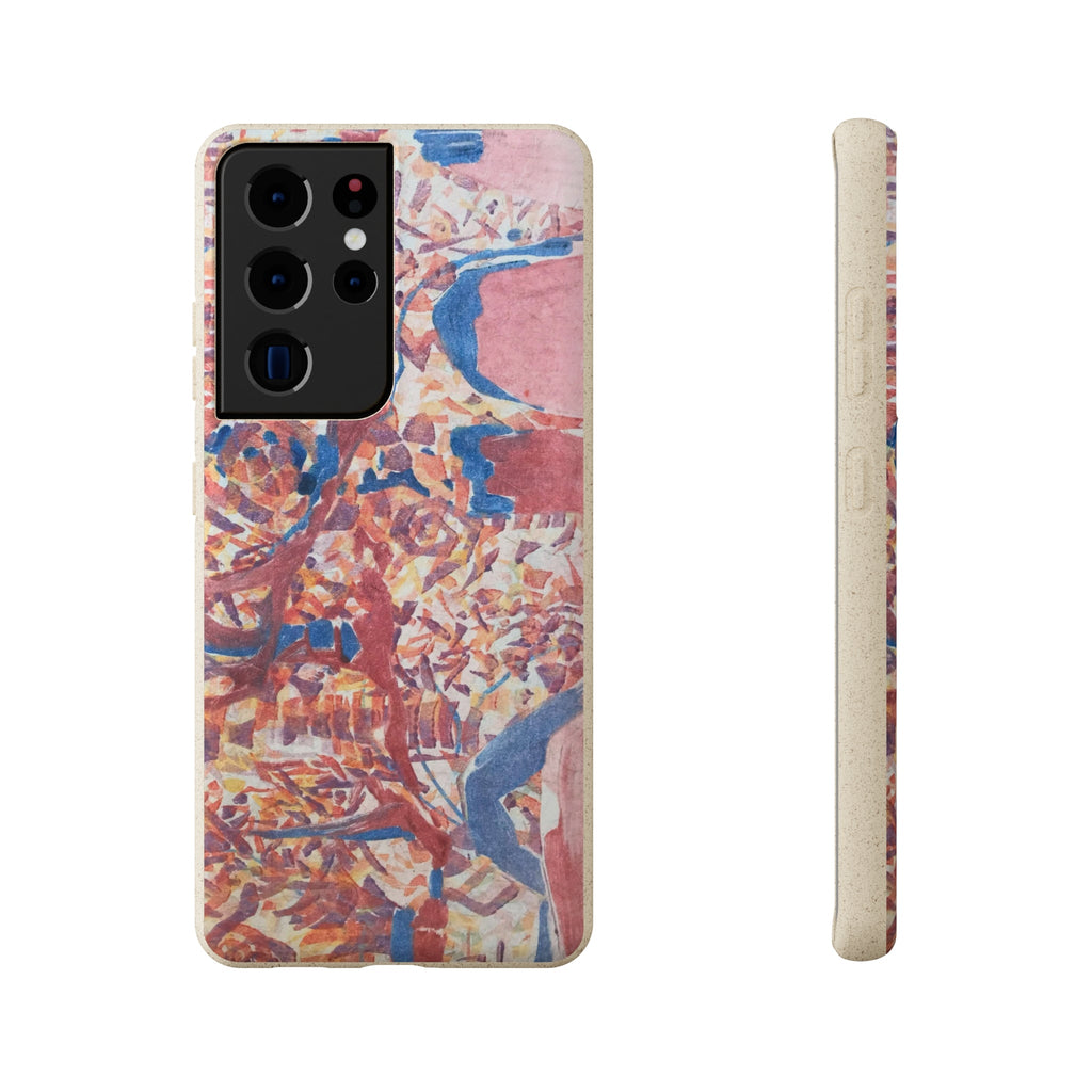 Biodegradable Phone Case with 'Abstract Fusion' Abstract Original Artwork by Barbara Cleary-38