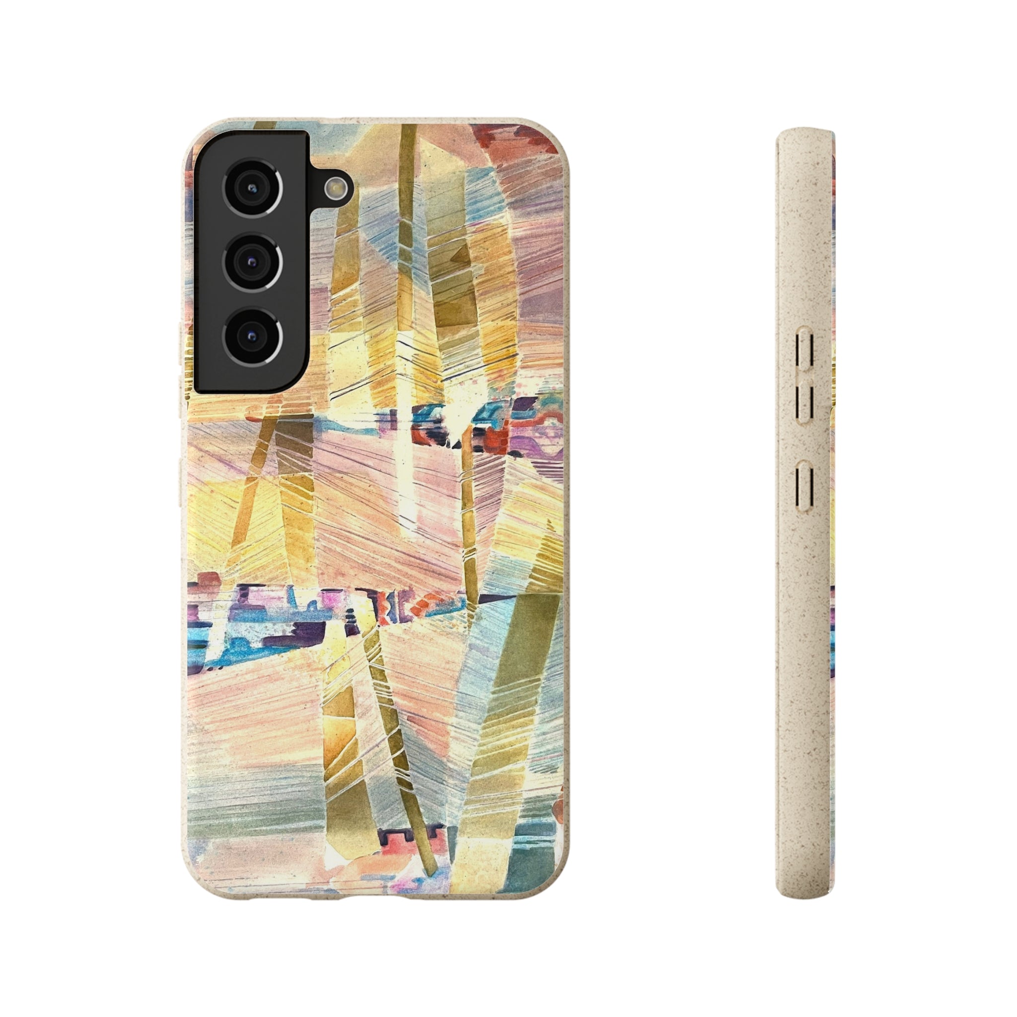 Biodegradable Phone Case with 'Loom Series' Abstract Original Artwork by Barbara Cleary-33
