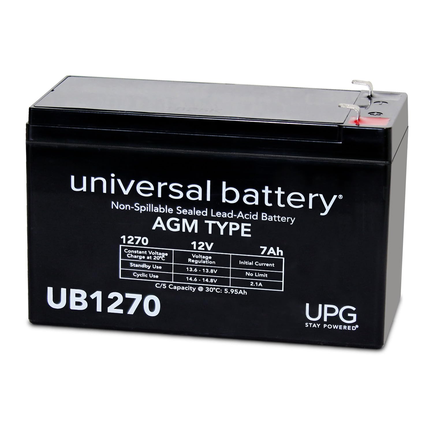 UB1270 VERIZON FIOS Replacement Battery 12V 7AH SLA Rechargeable Battery 12V