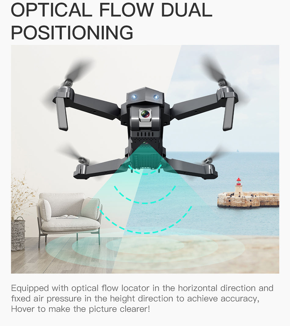 SG107 Mini 4K HD Foldable Drone with Remote Control