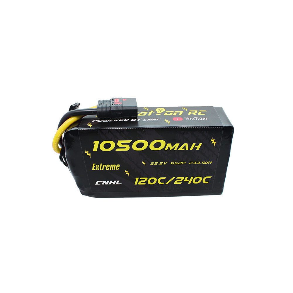 CNHL Innovation RC Extreme Series 10500mAh 22.2V 6S 120C Lipo Battery with QS8 Plug-0