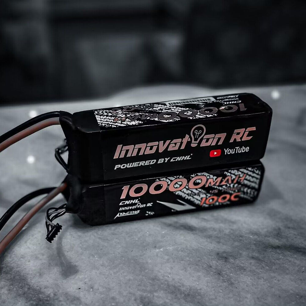 CNHL Innovation RC 10000mAh 14.8V 4S 100C Lipo Battery with EC5 Plug