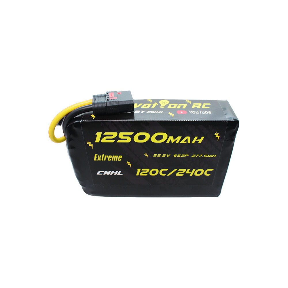 CNHL Innovation RC Extreme Series 12500mAh 22.2V 6S 120C Lipo Battery with QS8 Plug